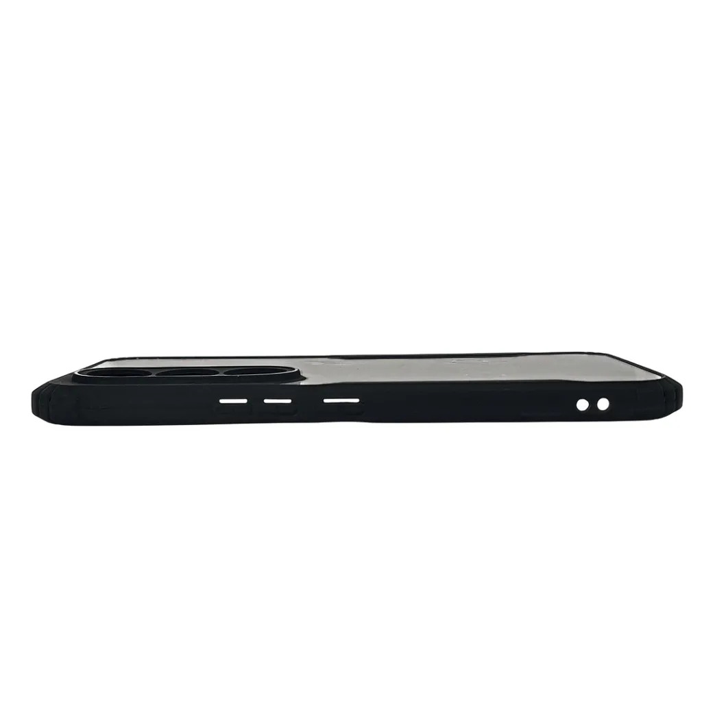 Tecno Camon 50 4G iPaky Transparent Back Case (Black)