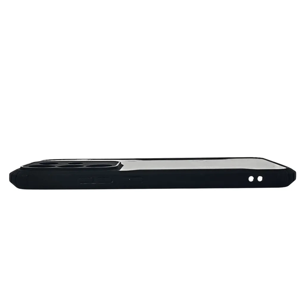 Oppo Realme C85 Pro iPaky Transparent Back Case (Black)