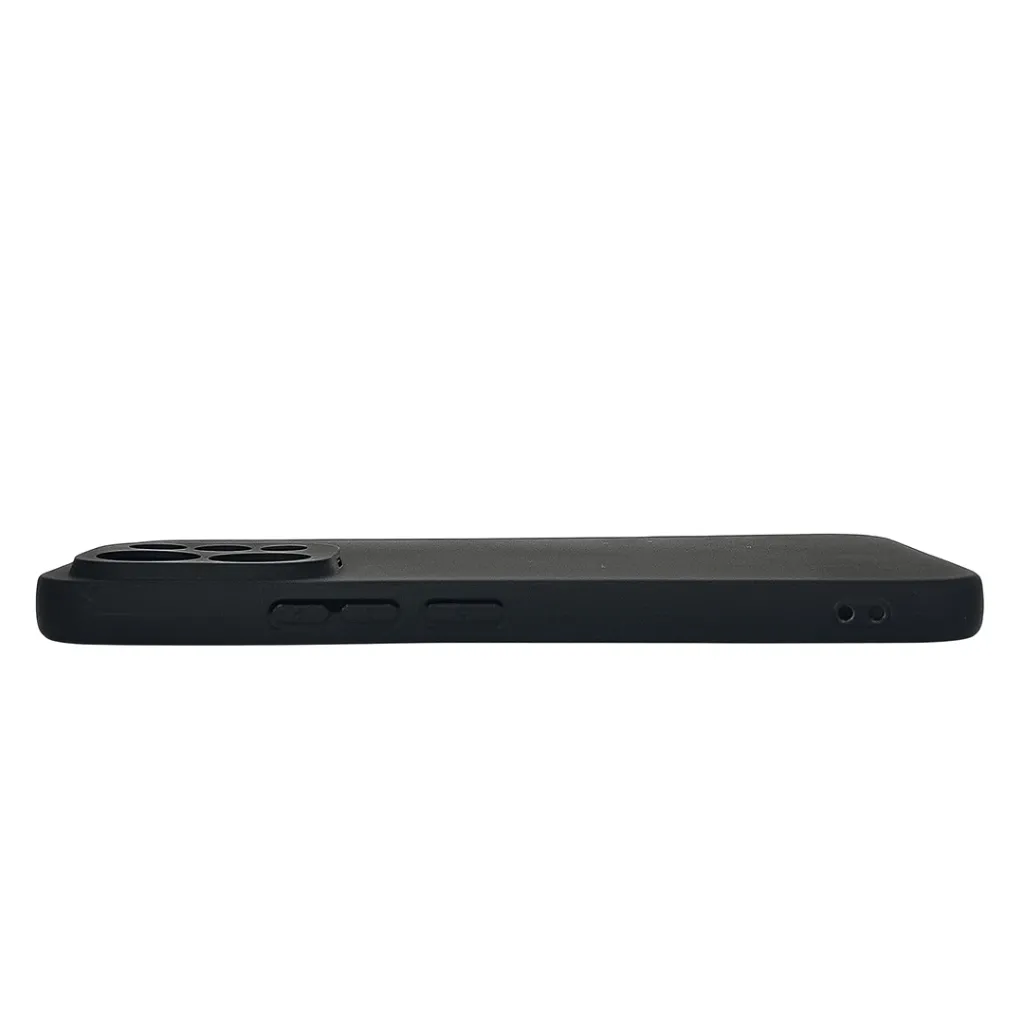 Vivo V70 5G|V70 Lite 4G|5G Matte Soft Silicone Paper Back Case (Black)