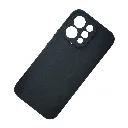 Vivo V70 5G|V70 Lite 4G|5G Matte Soft Silicone Paper Back Case (Black)