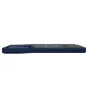 Infinix Hot 60 Pro 4G (REMAX) Logo Dotted Leather Texture Mobile Back Case (Navy Blue)