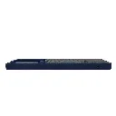 Infinix Note 50 4G|Note 50 Pro 4G (REMAX) Logo Dotted Leather Texture Mobile Back Case (Navy Blue)