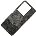 Infinix Note 30 4G (REMAX) Logo Dotted Leather Texture Mobile Back Case (Gray)
