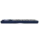 Vivo V60 Lite 4G|5G X-Level Spacific design Carbon Fiber & Armaid Fiber Texture Mobile Back Case (Blue)