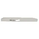 Oppo A6 4G |A6X|A6 5G Frosted Matte With MageSafe Logo Mobile Back Case (White)