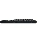 iTel Power P70 Woven With Leather Feel Soft Silicone Back Case (Black)