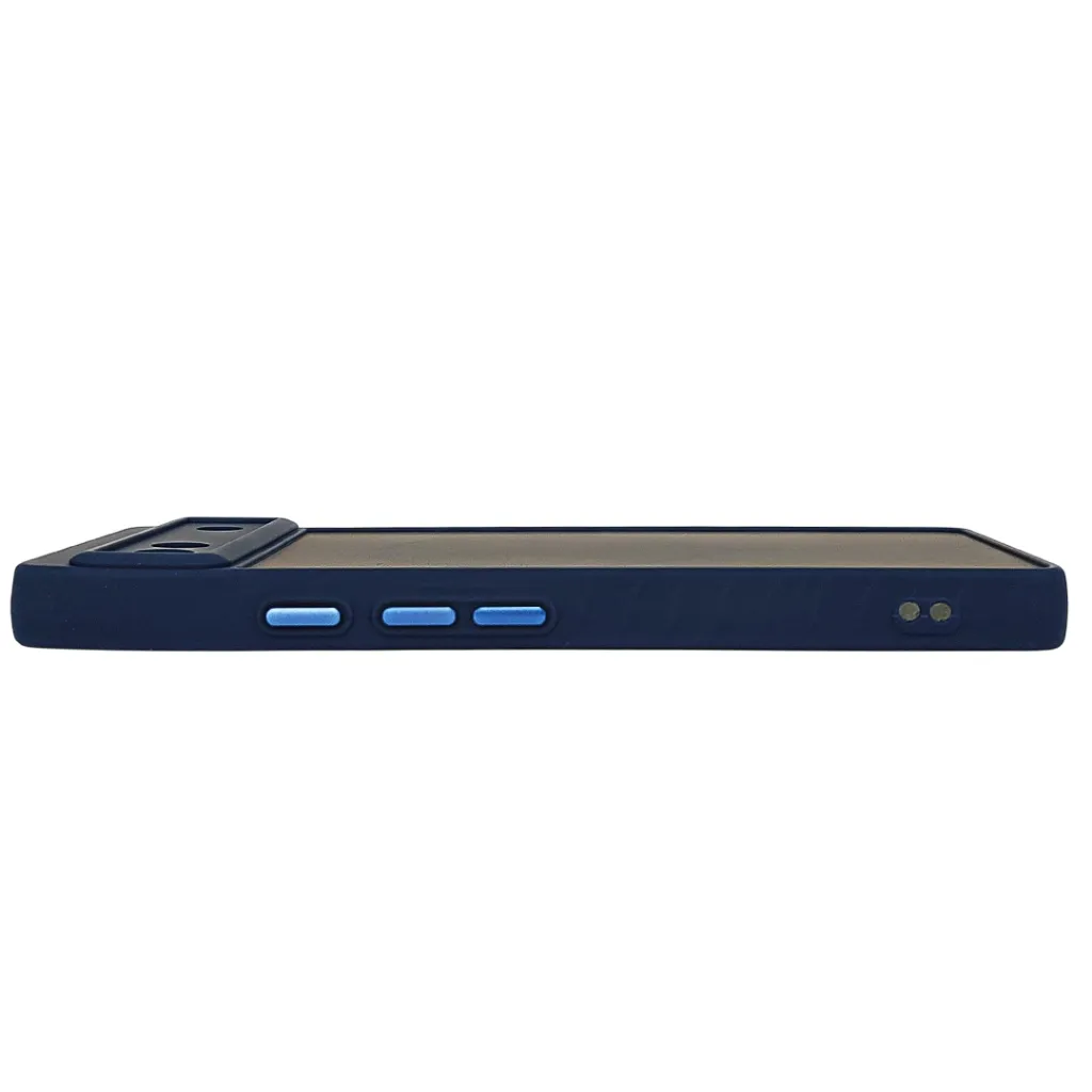 Google Pixel 6A Stylish & Durable Matte Case With MagSafe Back Case (Navy Blue)