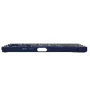 Tecno Camon 20 Pro|Camon 20 (REMAX) Logo Dotted Leather Texture Mobile Back Case (Navy Blue)