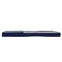 Xiaomi Redmi 10C|Poco C40 Classic AG Fluid Skin Silicone Magsafe Logo Back Case (Navy Blue)