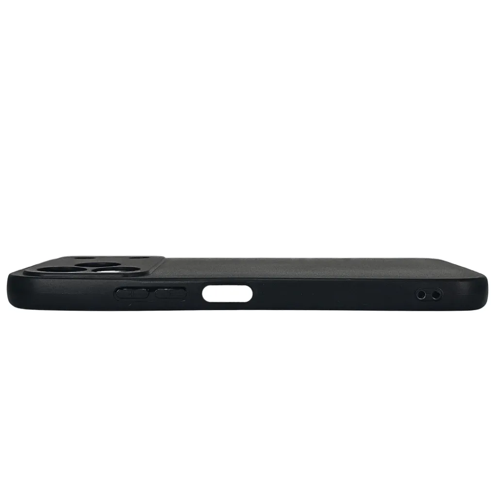 Tecno Spark 50 4G Matte Soft Silicone Paper Back Case (Black)