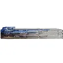 iPhone 17 Air PC Acrylic Tpu|Transparent MagSafe 3D Logo Print Back Case