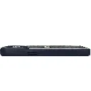 Iphone 15 Pro Max Lacoste Le Club Striped Edition Back Case (Navy Blue)