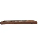 Samsung Galaxy S25 Ultra Pulaka handmade Dotted Leather Textured Designed Back Case (Copper)