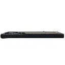 Samsung S25 Ultra Bentley branded Carbon fiber pattern texture Back Case (Black)