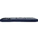 iPhone 12 Pro Max features a distinct leather-like Woven texture and integrated Magsafe Charging compatibility Back Case (Navy Blue)