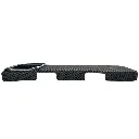 iPhone 17 Pro Max Carbon Fiber Tactile Woven Armid Fiber Pattern distinic geometric iC Magsafe Compatible and includes a built-in Camera bazel for lens Protection Back Case (Black)