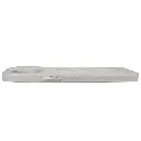 iPhone 13 Pro Magnetic Wireless Charging Matte Featuring a Slim Paper Design Back Case (Crystal)