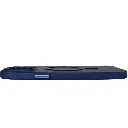 iPhone 13 Pro Max Magnetic Wireless Charging Matte Featuring a Slim Paper Design Back Case (Navy Blue)