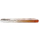 iPhone 14|iPhone 13 PC Acrylic Colour Tpu|Transparent MagSafe Charging Compatible Back Case (Brown)