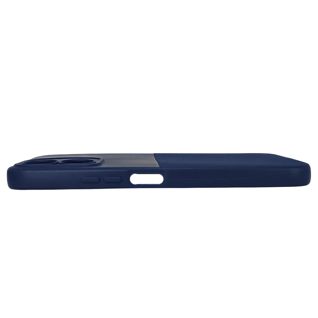 Vivo Y31D 4G|Vivo Y500i 3D Dotted Official Soft Silicone Back Case (Navy Blue)