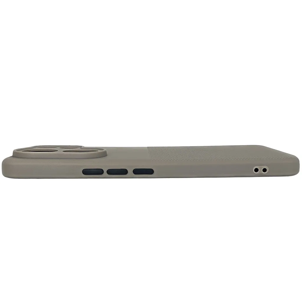 Vivo V60 5G 3D Dotted Official Soft Silicone Back Case (Titanium)