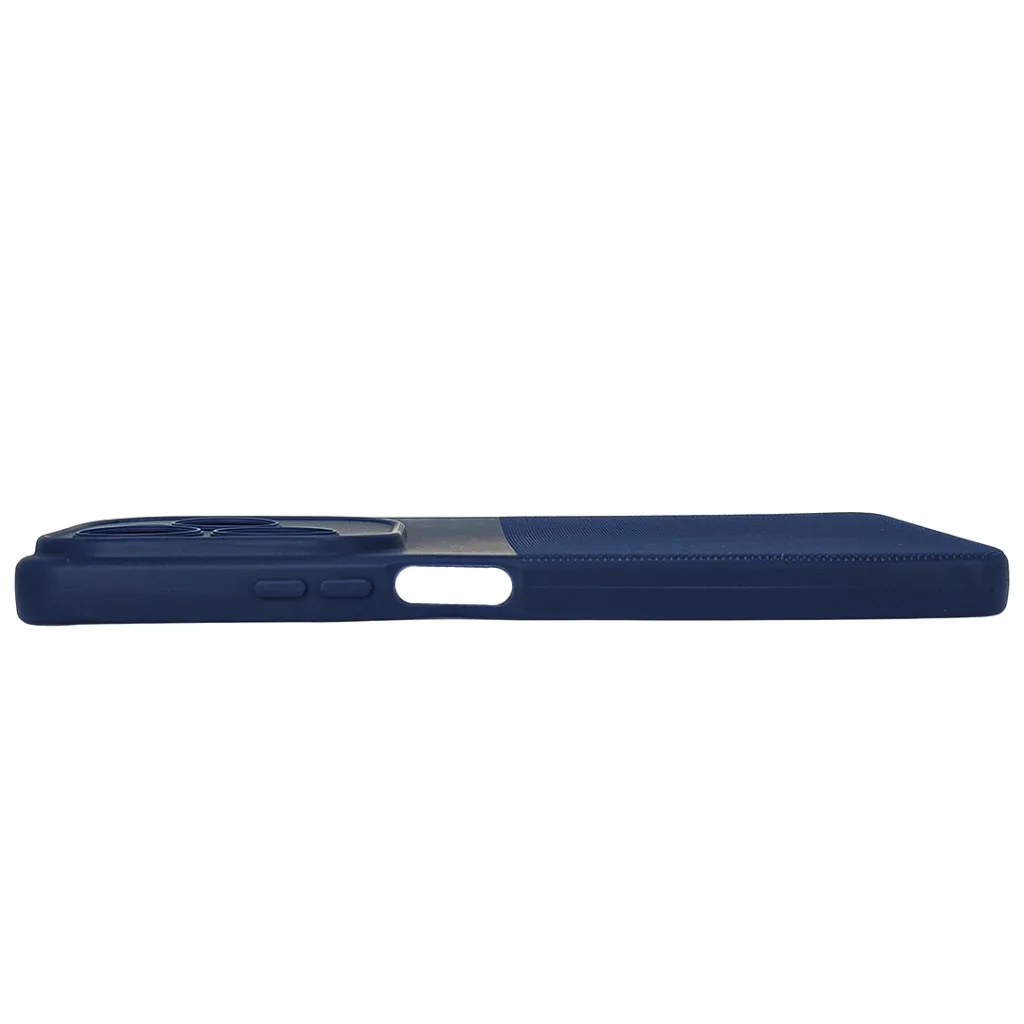 Infinix Hot 40 Pro|Hot 40|Tecno Spark 20 Pro 3D Dotted Official Soft Silicone Back Case (Navy Blue)