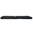 Vivo V40E 5G Dotted Official Soft Silicone Back Case (Black)