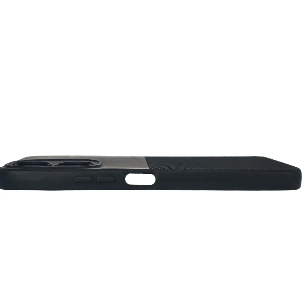 Vivo Y18|Y18e|Y03|Y03T 4G 3D Dotted Official Soft Silicone Back Case (Black)
