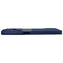 Oppo A3x 4G|5G|A3 4G|5G|A5i|A40 3D Dotted Official Soft Silicone Back Case (Navy Blue)