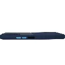 Vivo Y20|Y20i|Y20S|Y12S|Y12A Premium Colour Button Silicone Beats Logo Textured With Camera Protection & Inner Microfiber Back Case (Navy Blue)