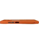 Oppo A18 4G|A38 4G Premium Colour Button Silicone Beats Logo Textured With Camera Protection & Inner Microfiber Back Case (Orange)