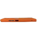 Xiaomi Redmi 15 4G|5G Premium Colour Button Silicone Beats Logo Textured With Camera Protection & Inner Microfiber Back Case (Orange)