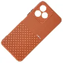 Oppo Realme C51|C53|Note 50|Sparx Neo 8 Pro|Narzo N53 Premium Colour Button Silicone Beats Logo Textured With Camera Protection & Inner Microfiber Back Case (Orange)