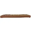 Infinix Note 60 Edge 5G Premium Luxary Leather Magsafe Logo Back Case (Brown)