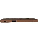 Samsung Galaxy J6 Plus Magsafe Logo X-Level Luxuary Premium Back Case (Dark Brown)
