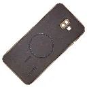 Samsung Galaxy J6 Plus Magsafe Logo X-Level Luxuary Premium Back Case (Dark Brown)