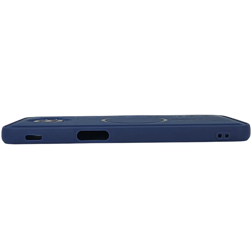 Samsung Galaxy J6 Plus Magsafe Logo X-Level Luxuary Premium Back Case (Blue)