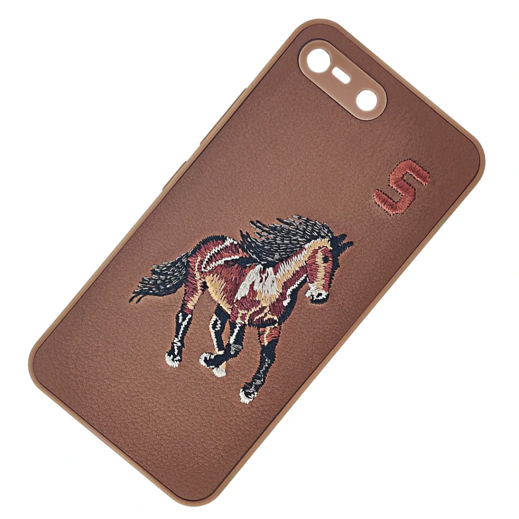iTel A25|A25 Pro|A35 Santa Barbara Polo Raquet Back Case (Brown)