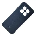 Xiaomi Redmi Note 14 Pro Plus 4G Official Soft Silky Back Case (Black)