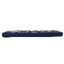 Xaiomi Redmi 12C 4G Built-in Magnetic Ring Premium Leather With Velvet Feel Back Case (Navy Blue)