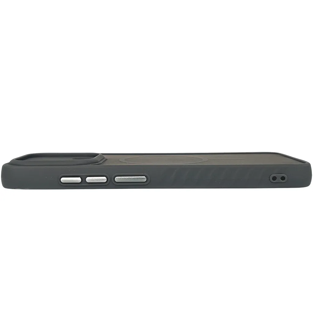 Redmi 12C Stylish & Durable Matte Case With MagSafe Back Case (Gray)