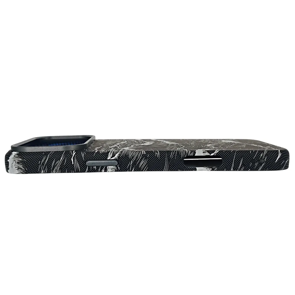 Iphone 17 Pro Max The Ocean Wave MagSafe Carbon Case (Black)