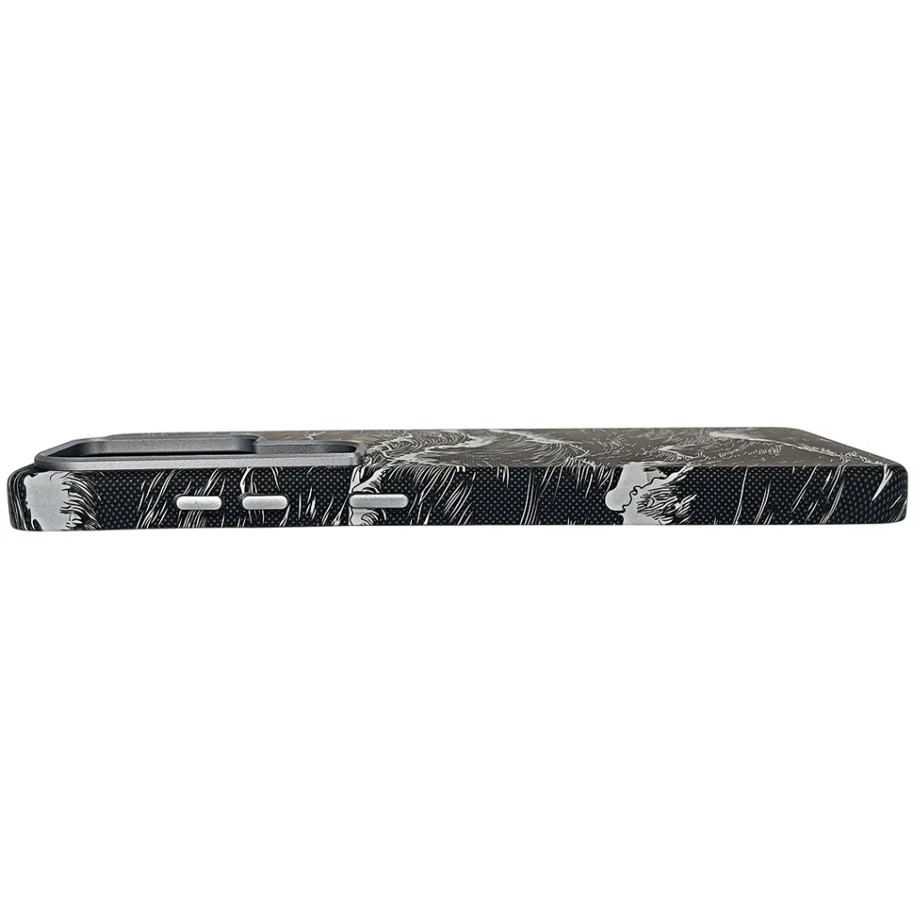 Samsaung Galaxy S26 Ultra The Ocean Wave MagSafe Carbon Case (Black)