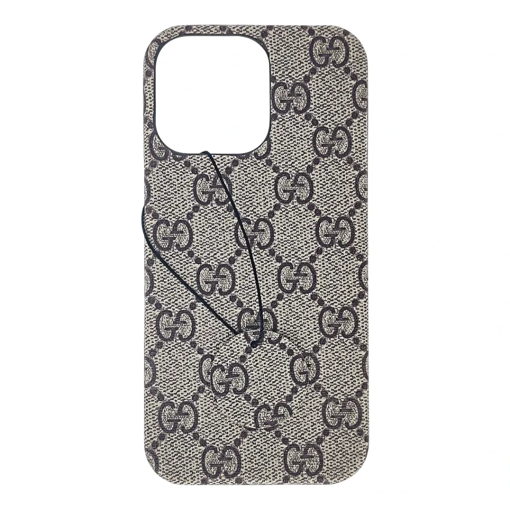 iPhone 16 Pro Max Branded Featuring a repeating monogram Pattern made From High-depending on wheather it is a Luxuary or fashion item Verious Phone Back Case