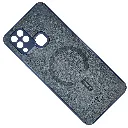 Infinix Hot 10s|Hot 10T PULOKA Branded Bubble Tune With Leather Texture Mobile Back Case (Blue)