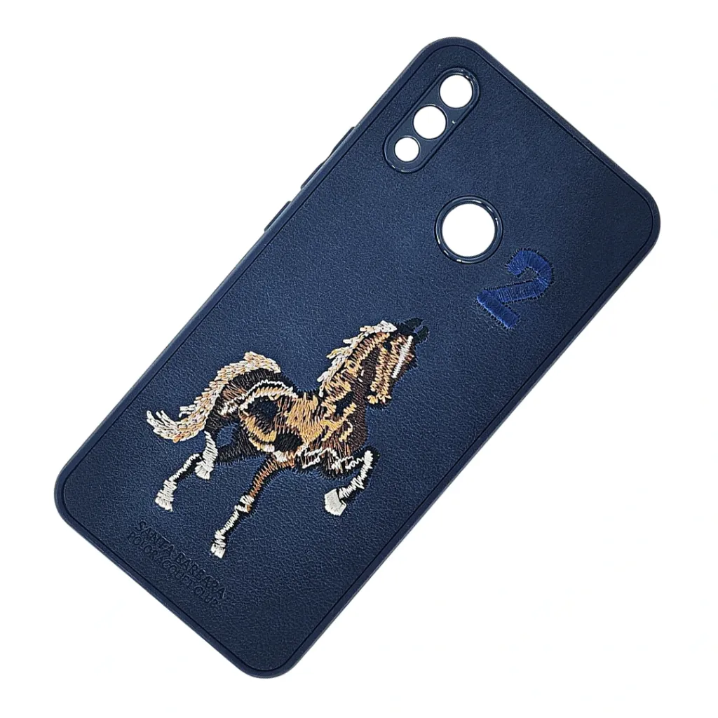 Huawei Nova 3I Santa Barbara Polo & Racquet Club Back Case (Navy Blue)