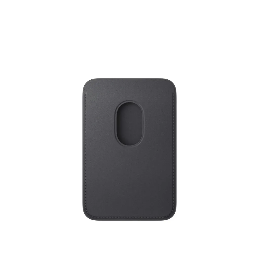 Apple Premium Leather Wallet with MagSafe for iPhone|Comptible Devices Premium Wallet (Black)
