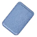 Apple Premium Leather Wallet with MagSafe for iPhone|Comptible Devices Premium Wallet (Sky Blue)