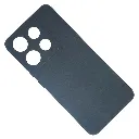 Infinix Smart 7/7Hd/Spark Go 2023/Pop 7/Pop 7 Pro Matte Soft Silicone Paper Case (Black)