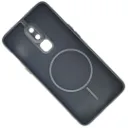 One Plus 6 Stylish & Durable Matte Case With MagSafe Back Case (Gray)